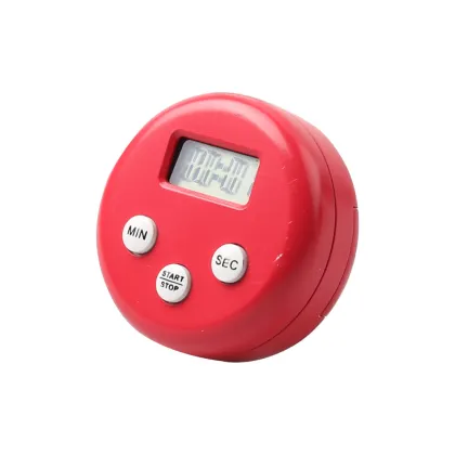 Round Shape Digital Electronics Timer with Magnet