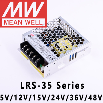 Mean Well LRS-35 series AC/DC 35W Switching Power Supply meanwell 5V 12V 24V 48V