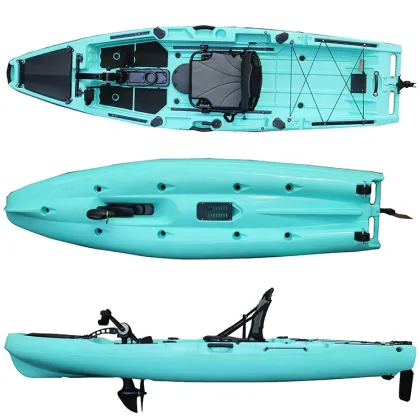 Professional Pedal Drive Fishing Kayak - Single Plastic Mar Boats