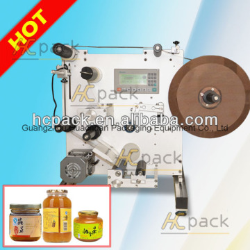 Semi-automatic Self-adhesive Round Bottle Labeling Machine