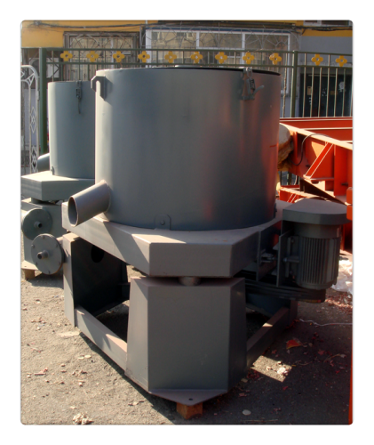 Centrifugal gold concentrator water jacket gold separator