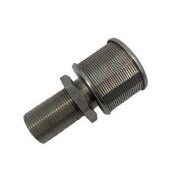 316L Stainless Steel Wedge Wire Screens and Filter Nozzles for Water Treatment