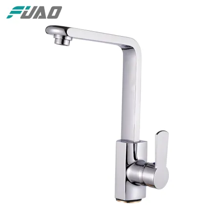 FUAO Professional design kitchen pillar taps