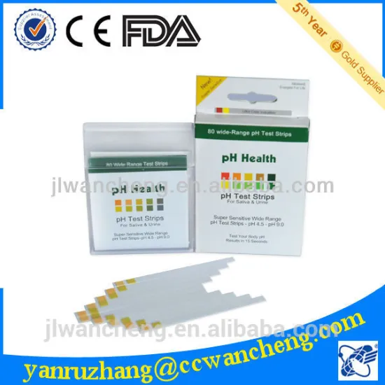 ph strip acidity and alkalinity test