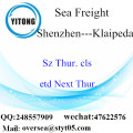 Shenzhen Port LCL Consolidation To Klaipeda