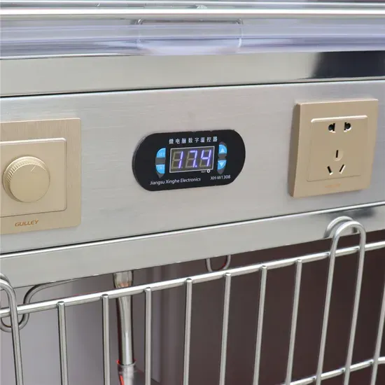 Stainless Steel Vet Cage for Pet Recovery Needs
