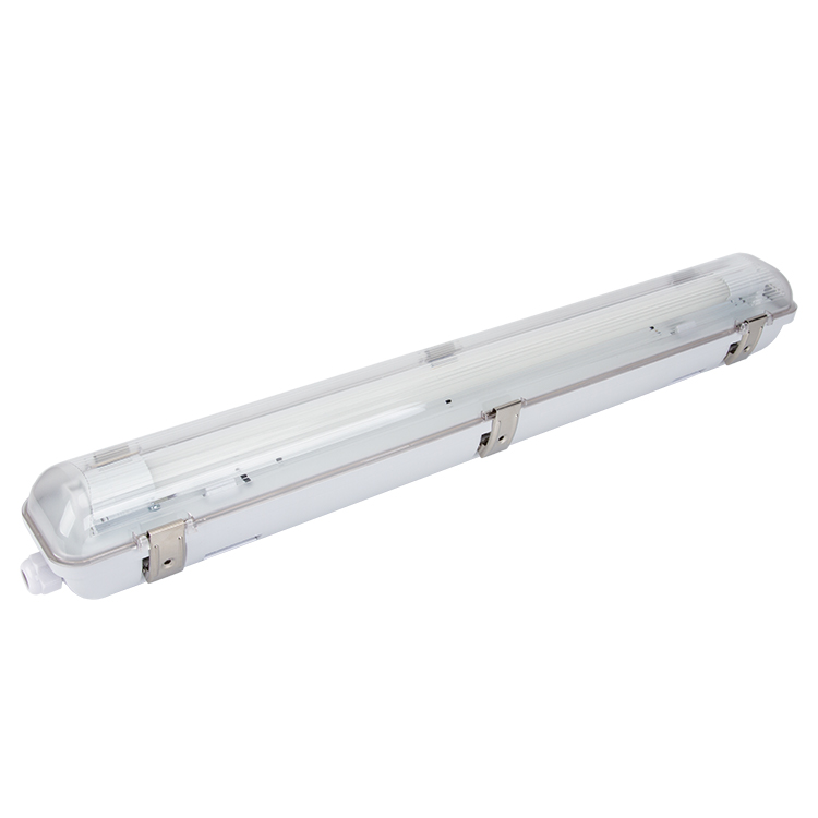 40W Weatherproof Outdoor LED Batten Complete Twin fittings with T8 LED tubes IP6 