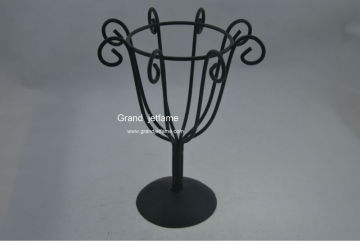 green house matte black small wire product