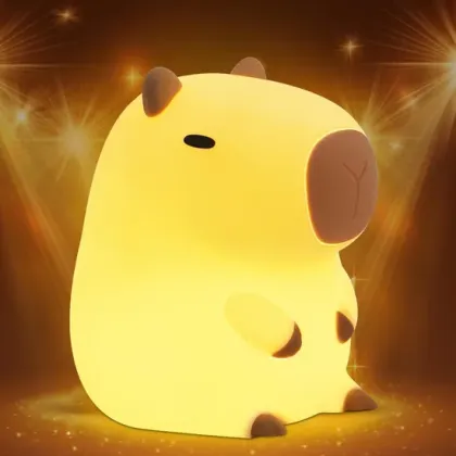 Capybara Little Night Light for Kids