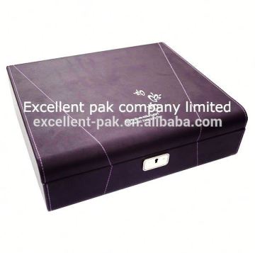 Fashion Custom made leather gift box
