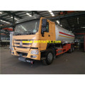 25 M3 HOWO Used LPG Tank Trucks