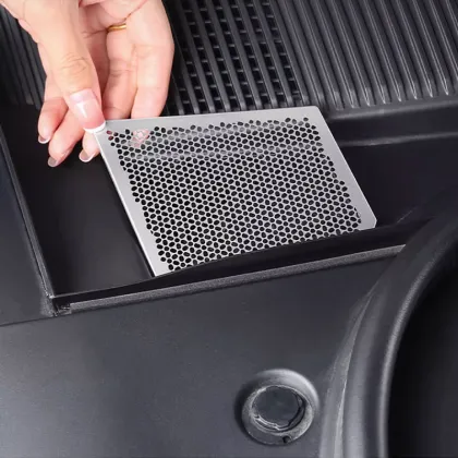 OEM Chrome Plated Stainless Steel Exterior Accessories for 2024 ZEEKR 001 Front Hood Dust Cover