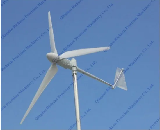 Wind turbine generator - horizontal axis wind power generator