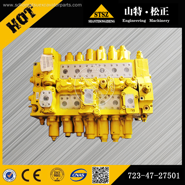 Komatsu excavator PC160-7 main valve 723-56-16104
