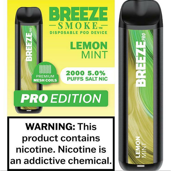 Breeze Smoke Pro 2000 Puff Disposable Vape