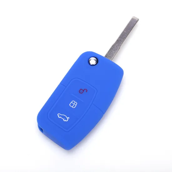 Eco-friendly flip silicone key fob cover case