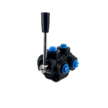 6 Njia ya Hydraulic Diverter Valve, DF 6, 60 L/min, G 3/8 &quot;, Kituo kilichofungwa