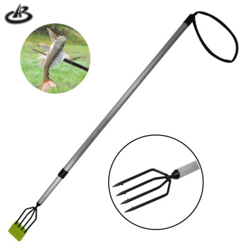 Wholesale Underwater Fishing Harpoon with Al-Alloy Handle, Telescopic 4-Prong Spear Gun and 150cm Fish Gaff Fork: High-Quality Fishing Tools