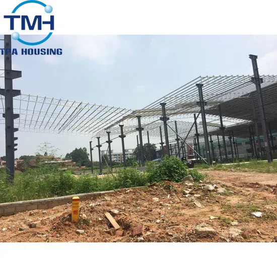 prefebricated metal structure warehouse for shed