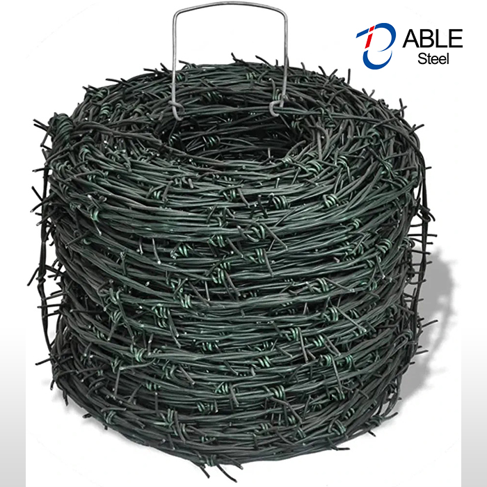 High Tensile Galvanized Barbed Wire For Cattle Fencing