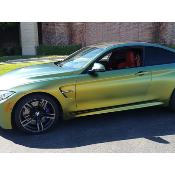 chameleon shining matte spring green car wrap vinyl