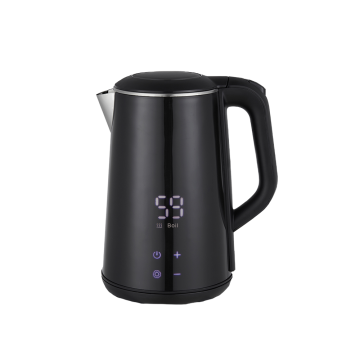 LED Indicator Electric Kettle - Portable Stainless Steel Design for Kitchen