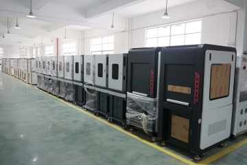 High safety enclosed cabinet fiber laser marking machine