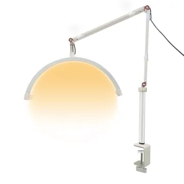 Factory 16 Inch Half Moon Ring Light LED Lash Light with Phone Clip: The Ultimate Beauty Lamp for Eyelash Extensions and Makeup