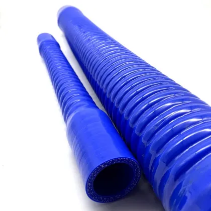 Customized corrugated silicone hose flexible automobile reinforced silicon corrugated air hose