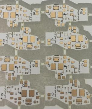 FR4 0.2mm thickness white Solder ENIG PCB