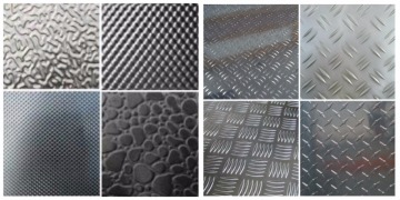 All kinds of embossed Aluminum plate for floor, non-skid Alu flooring