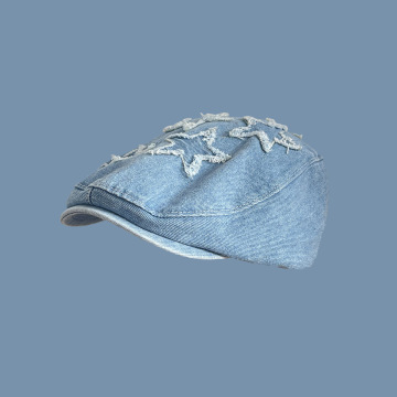 Wholesale Summer Kids' Korean Vintage Flower Embroidery Berets