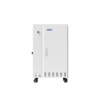 cell phone and tablet charging station in classroom