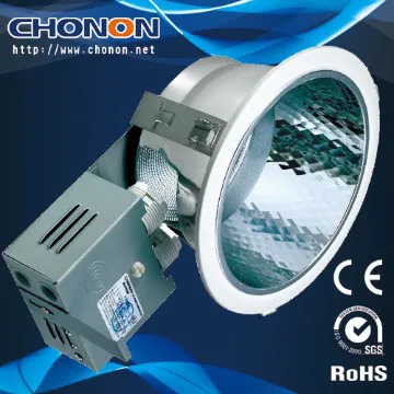 Horizontal Type 2x26W downlight with aluminum reflector