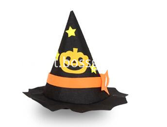 black brim witch hat