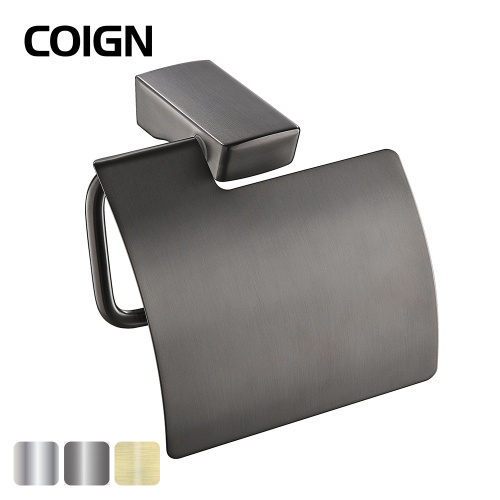 Brass Toilet Tissue Holder Bathroom Covered Toilet Tissue Roll Holder Factory