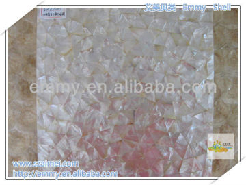 High quality pure white mother of pearl oyster seashell mosaic wall tile competitive mosaic price
