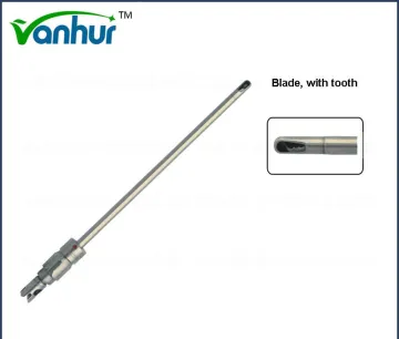 Arthroscopic Straight Planer Blade with Tooth