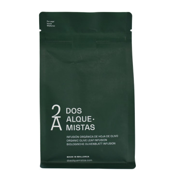 Diseño personalizado Bolsa Doypack Bolsa de fondo plano Empaquetado de café