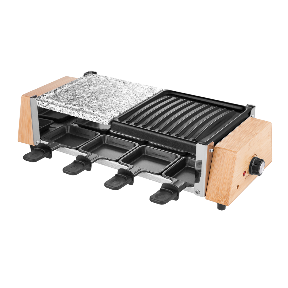 Electric Raclette Grill 8 persons Non-stick