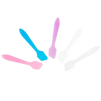 Wholesale Disposable Plastic Spatulas and Spoons for Skincare and Cosmetics