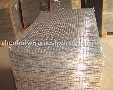 Galvanized welded wire mesh panel
