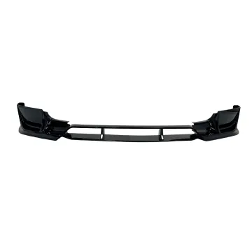 Glossy Black Mansory Style Front Bumper Lip for Land Rover New Defender