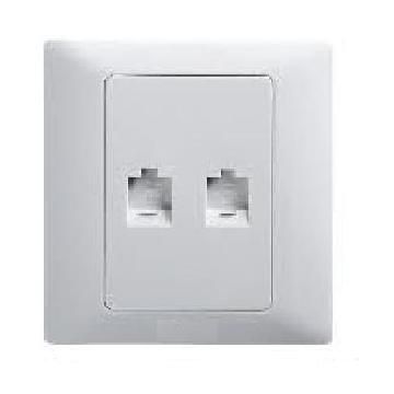 2-gang 4-core Phone Plugs