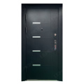 Heavy Duty Black Metal Steel Security Door Exterior