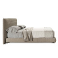 Upholstered tela queen size bed