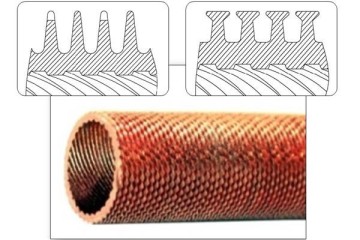 Integral Low Fin Tube Serrated Fins