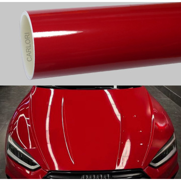 Crystal Gloss Paprika Red Car Wrap