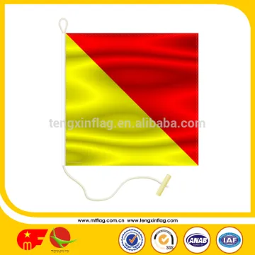 new fashion heat alphabet marine signal flag