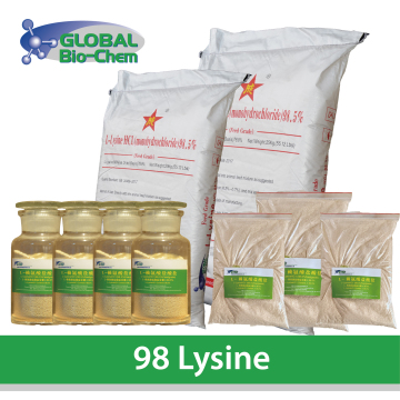 98 Lysine HCL Amino Acid Feed